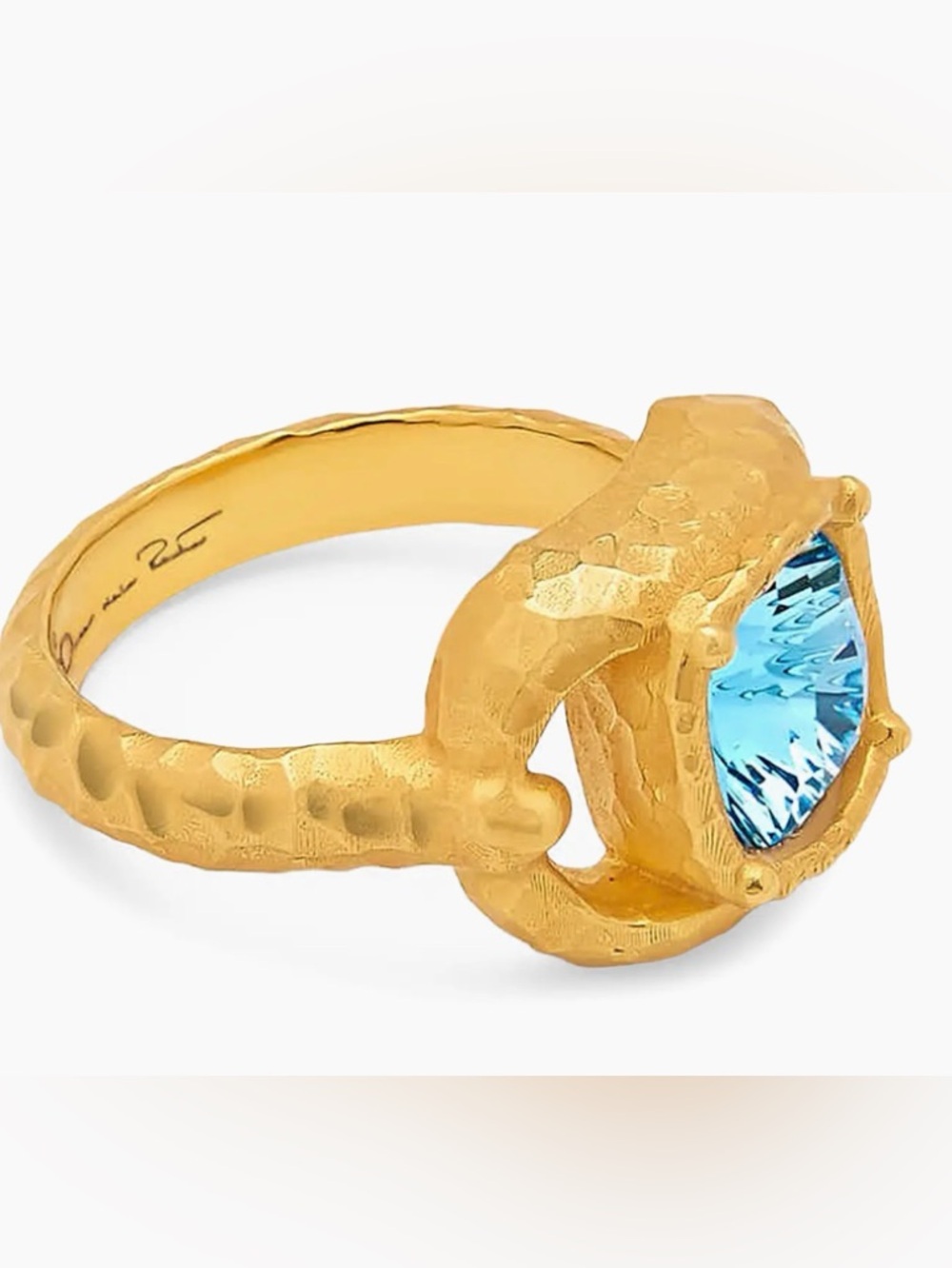 Oscar de la Renta Crystal embelished ring